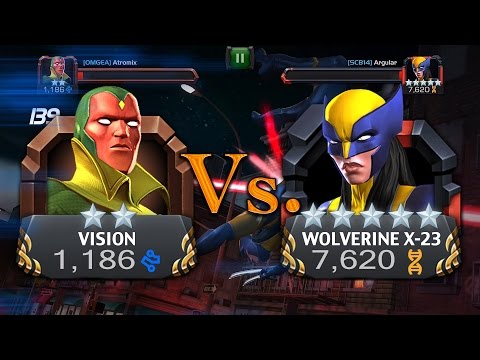 DUEL DAY: 2 Star Vision Vs. 5 Star Wolverine X-23 [Challenge Request]