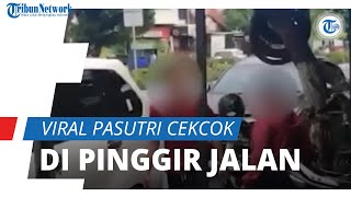 Viral Pasutri Cekcok di Pasar Dolopo Madiun Semua Aib Rumahtangga Terkuak, Berakhir di Kantor Polisi