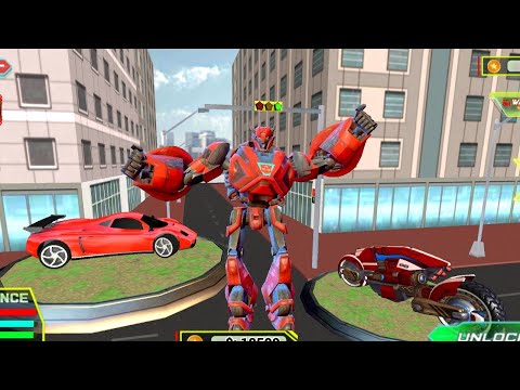Robot Car Game 2021 - Optimus Prime Multiple Transformation Jet Robot Car Game unlocked 1 4