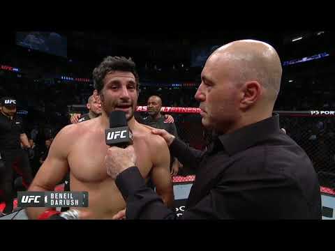 UFC248：Beneil Dariush八角形採訪。 (UFC 248: Beneil Dariush Octagon Interview)
