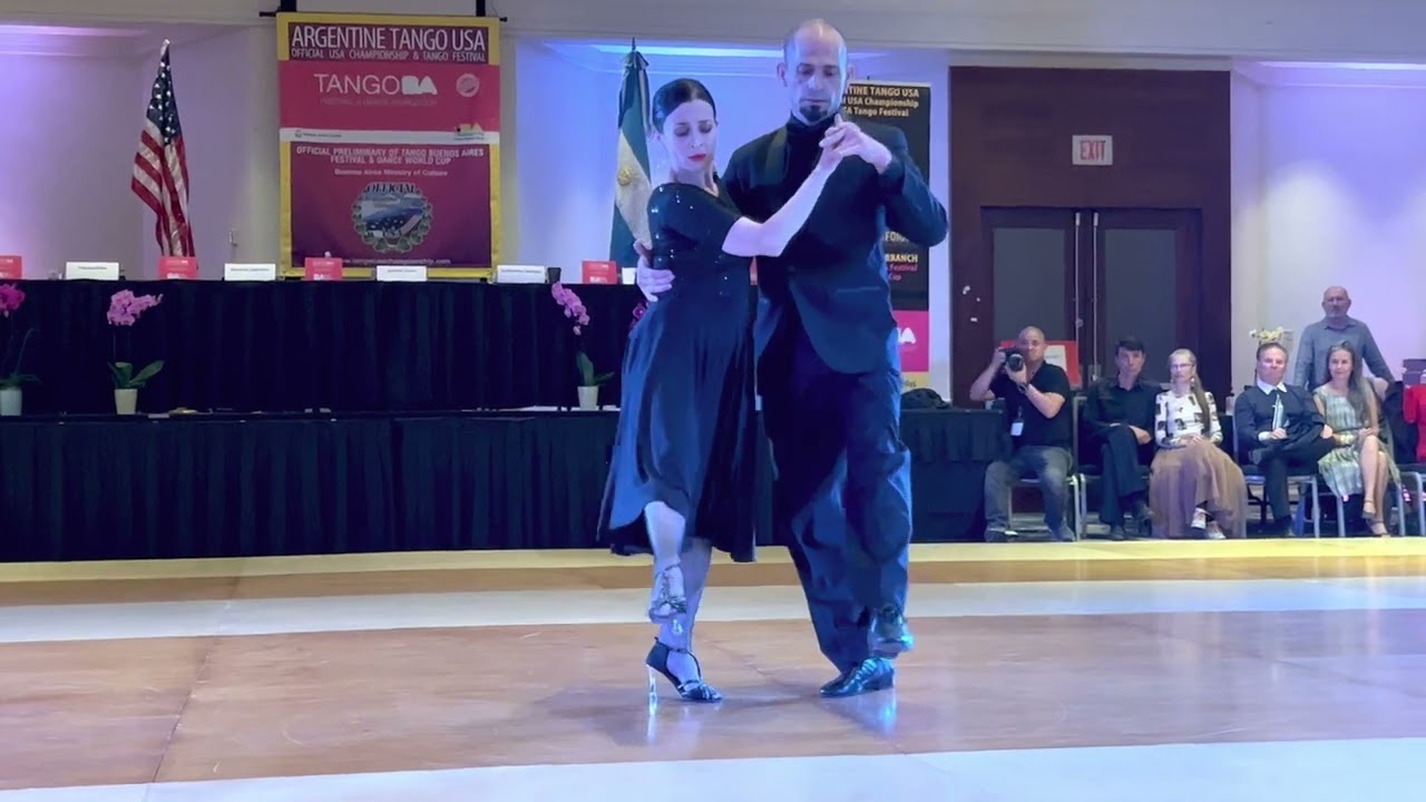 Maestros performance by Guillermina Quiroga & Mariano Logiudice at ATUSA - Argentine Tango USA -2023