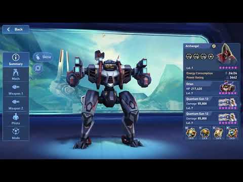 Orion and Quantum Gun 12 | Hanger Request | Mech Arena