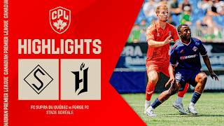 HIGHLIGHTS: FC Supra du Québec vs. Forge FC | July 5, 2026
