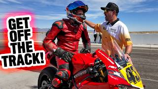 Black Flagged🏴"You Can't Race Anymore"
