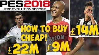 PES 2018 HOW TO BUY SUPERSTARS CHEAP! HOW TO SELL PLAYERS FOR MEGA £££