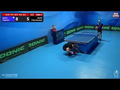 21:30 Serhii Tsybulin 3 - 2 Serhii Cherniavskyi West 5 WIN CUP 13.10.2022 | TABLE TENNIS WINCUP