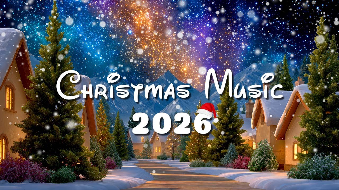 Relaxing Christmas Ambience 🎁 Christmas Music 2026, Christmas Carols, Heavenly Christmas Music