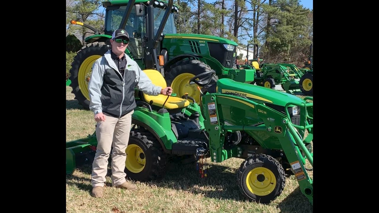 John Deere 1023E Driveway Package