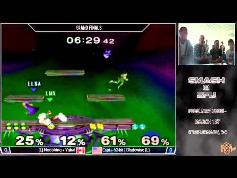 Smash @ SFU - 62-bit | Bladewise & Espi vs. Yakal & Noobking - Grand Finals - Melee