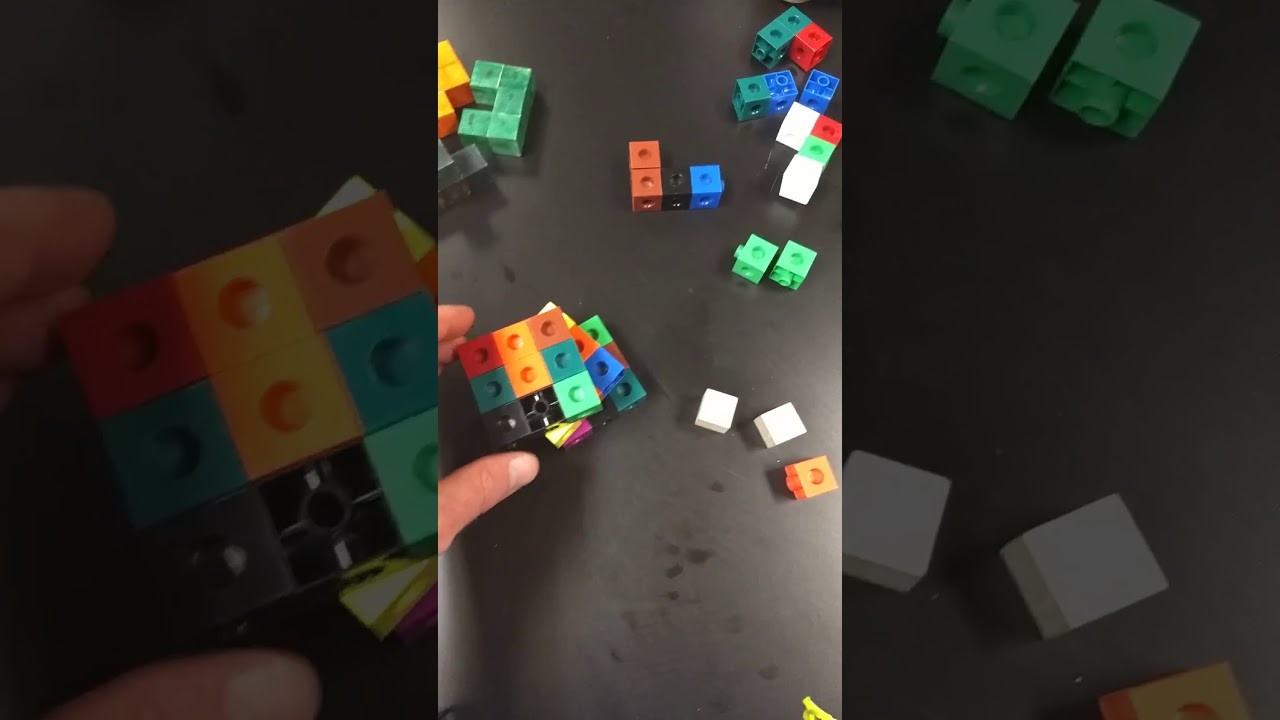 Using Linking Cubes to Make Puzzle Cube