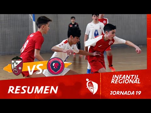 Resumen Albacete FS - EDM Puertollano (11-2). INFANTIL REGIONAL/ Jornada 19
