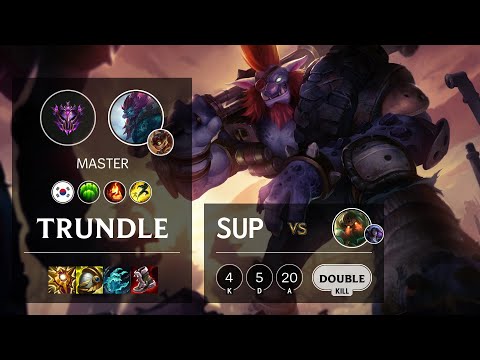 Trundle Support vs Nautilus - KR Master Patch 11.18