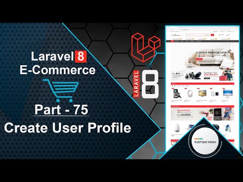Laravel 8 E Commerce Project Layout Setup