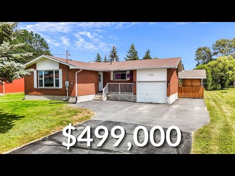 *SOLD* Inside a $499,000 Hanmer Home on a Deep Lot