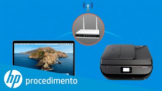 Como configurar uma impressora HP sem fio usando o HP Smart no macOS