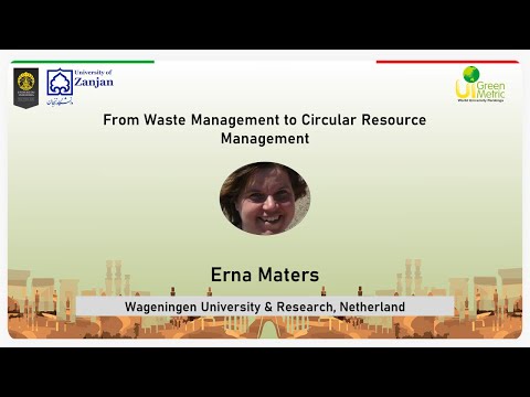 Ms. Erna Maters, Representative of Rector, Wageningen University & Research, Netherland