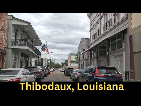 Driving Through The Hidden Gem of Louisiana - Thibodeaux, Louisiana