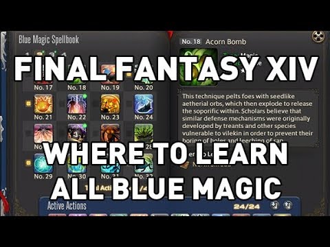 FFXIV: Where To Learn All Blue Magic (Patch 4.5)