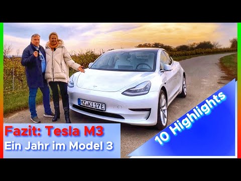 Rückblick 1 Jahr Tesla Model 3 | 10 Highlights