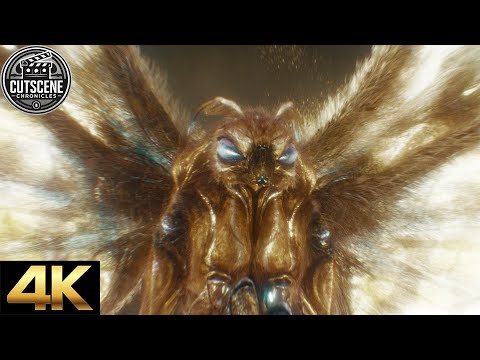 [4K UHD] Mothra’s Resurrection CUTSCENE | Godzilla x Kong: The New Empire (2024)