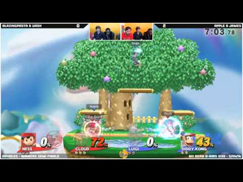 BLXIII | Apple & James vs BlazingPasta & Vash - Winners Semi Finals - Sm4sh Doubles