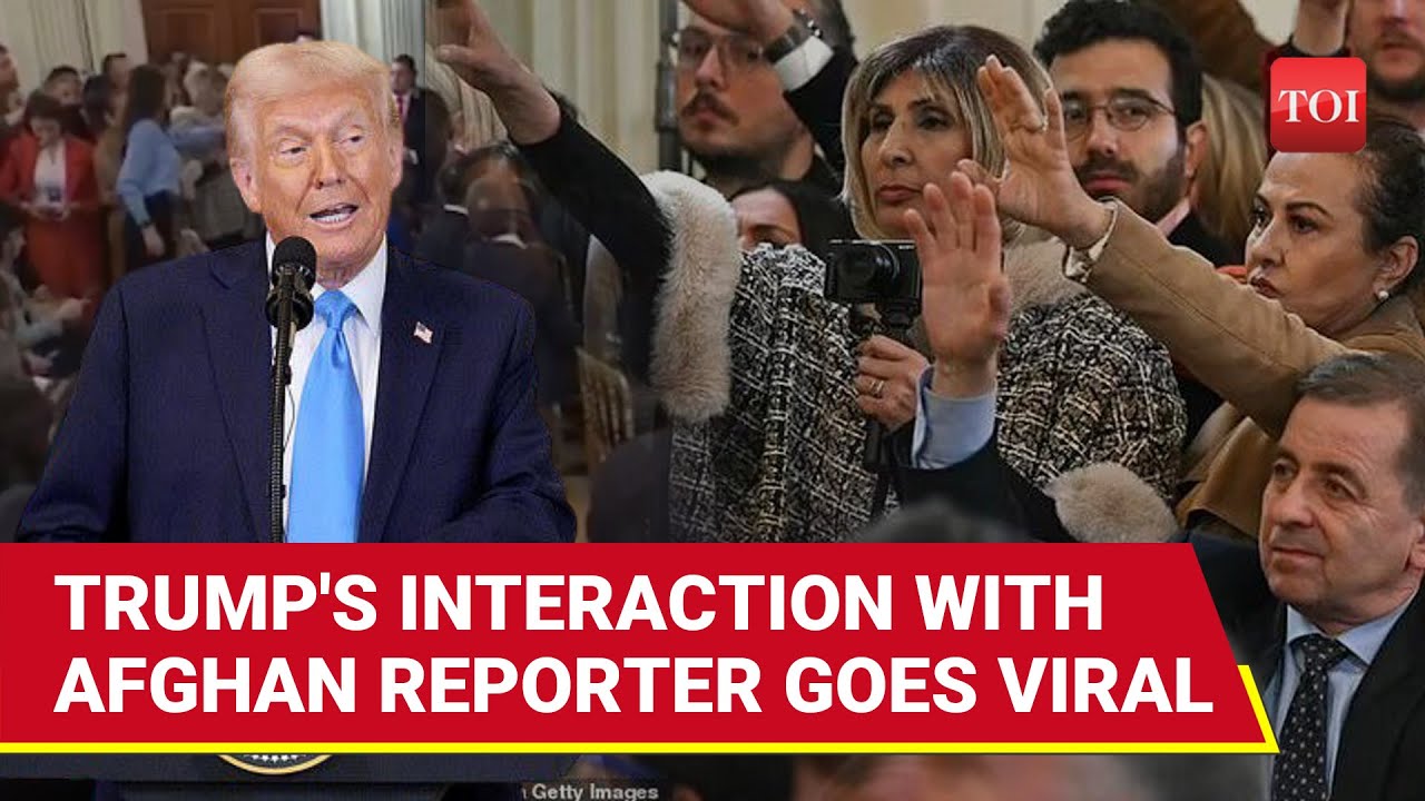 Trump Shuts Down Afghan Reporter On Taliban Question; 'Beautiful Voice But Can't Understand...'