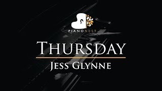 Jess Glynne - Thursday - Piano Karaoke / Sing Along Cover with Lyrics