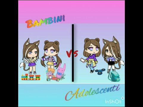 BAMBINI VS ADOLESCENTI//original// GACHA STORIES AS.