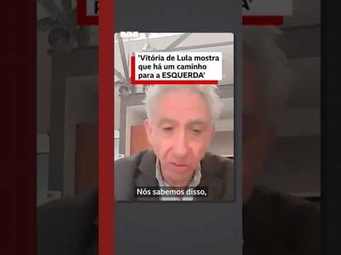 “Vitória de Lula mostra que há um caminho para a esquerda”