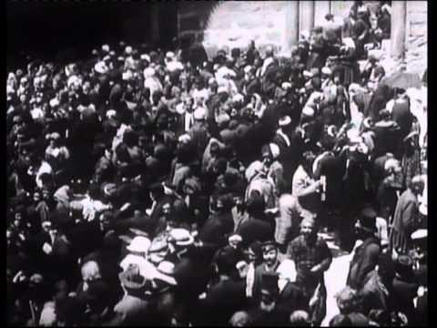 הסרט הראשון של פלשתינה - תיעוד מרגש של ישראל בשנת 1911