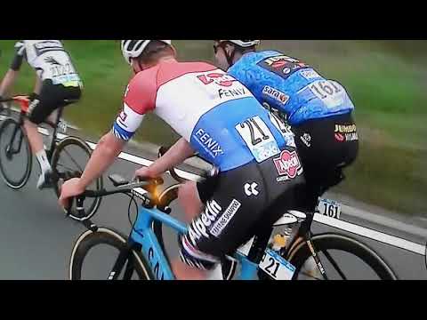 Mathieu van der Poel-Wout van Aert /"de 2 matadoren samen"/Tireno Adriatico/11 maart 11th 2021
