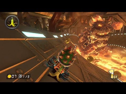 Mario Kart 8: Bowser's Castle [1080 HD]