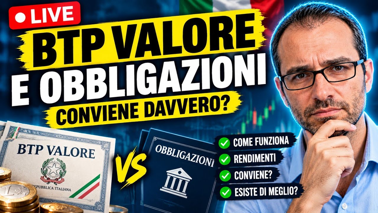 BTP Valore: CONVIENE DAVVERO? Rendimenti, tasse e le alternative migliori | Estratto LIVE