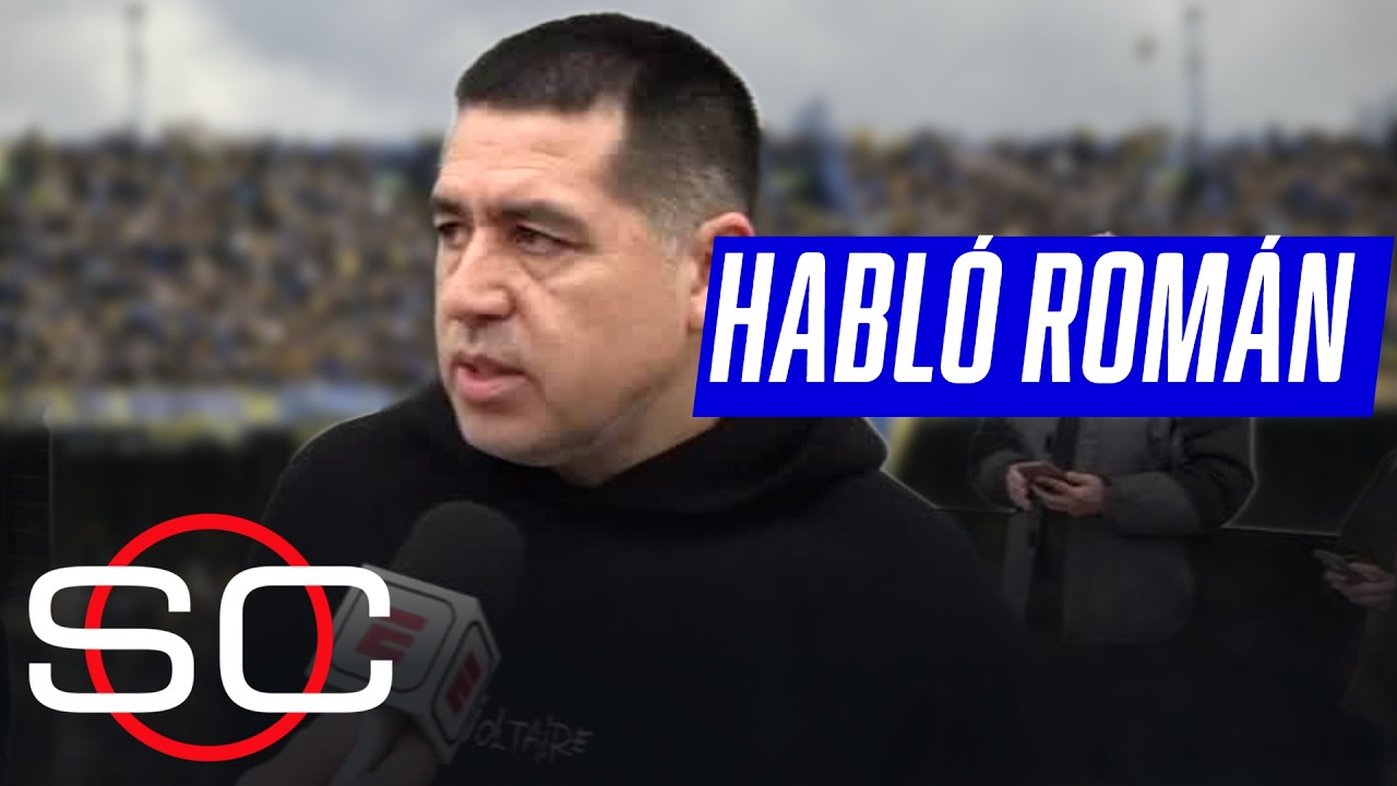 JUAN ROMÁN RIQUELME ANALIZÓ LA CLASIFICACIÓN DE BOCA VS. VÉLEZ MANO A MANO CON SPORTSCENTER