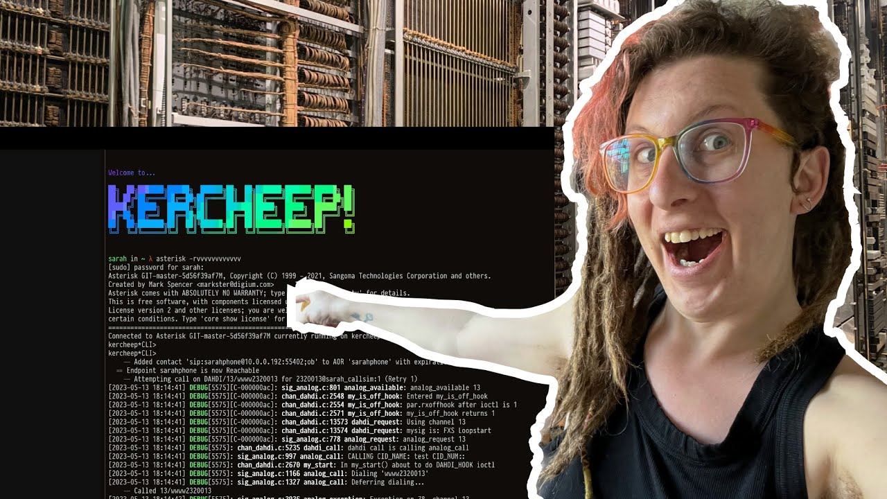 The world's oldest Linux peripheral?