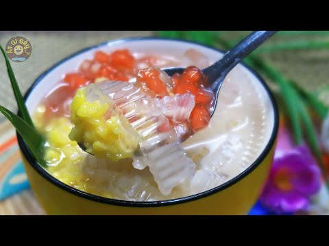 Cách Làm CHÈ SƯƠNG SA HẠT LỰU Ngon Đẹp Mắt Công Thức Chi Tiết