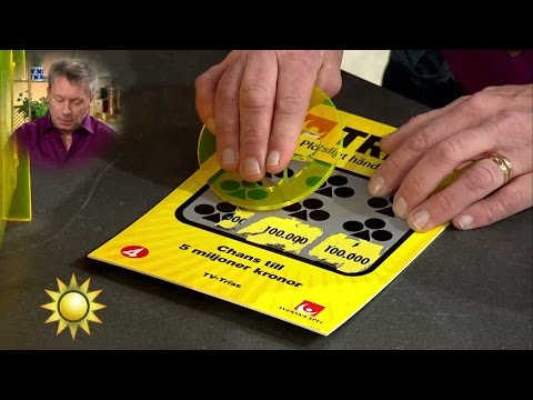 Trissvinnaren: "Nu målar jag om huset" - Nyhetsmorgon (TV4)