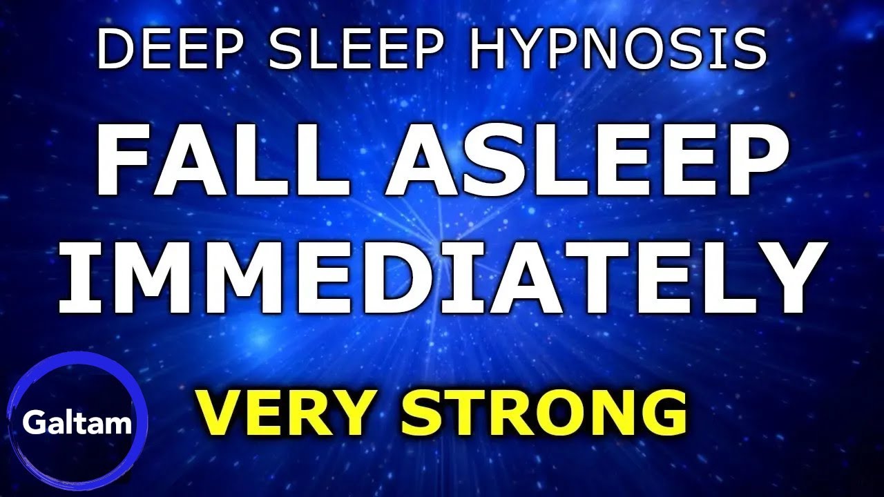 Fall Sleep Immediately ~ Deep Sleep Hypnosis (Very Strong!) Guided Meditation
