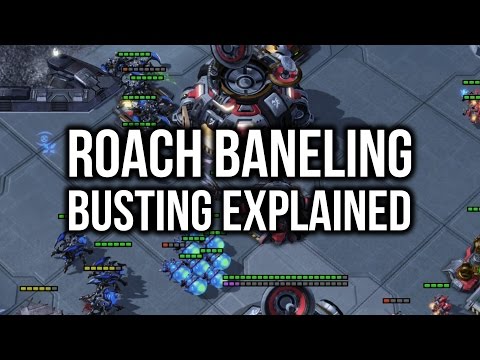 StarCraft 2: Roach Baneling Busting Explained!