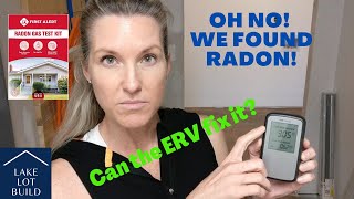 We have RADON in our ICF house!!! Will our ERV mitigate and fix our problem?