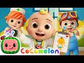 Head Shoulders Knees And Toes Doctor JJ Check Up CoComelon Nursery Rhymes Kids Songs