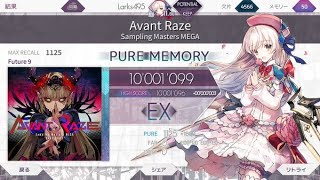 【Arcaea】Avant Raze FPM 1'001'099pts Thumb play