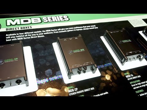 Mackie MDB-2P Stereo Passive Direct Box - DI Box image 5