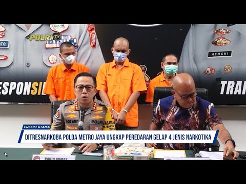 DITRESNARKOBA POLDA METRO JAYA UNGKAP PEREDARAN NARKOTIKA