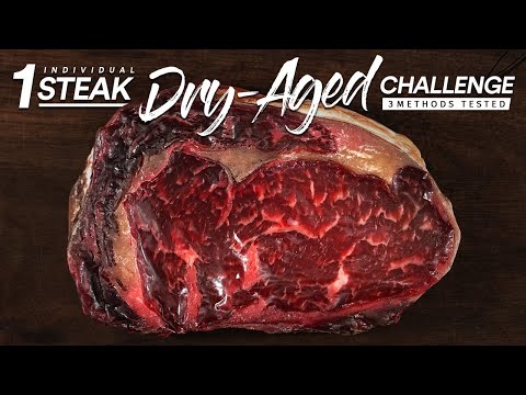 YouTuber Attempts To Dry-Age A Single Steak At Home