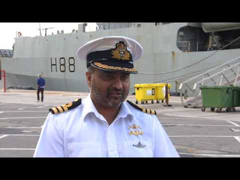 HMS Enterprise makes brief visit to the Rock