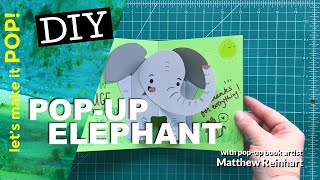 DIY Pop-Up Elephant from Matthew Reinhart