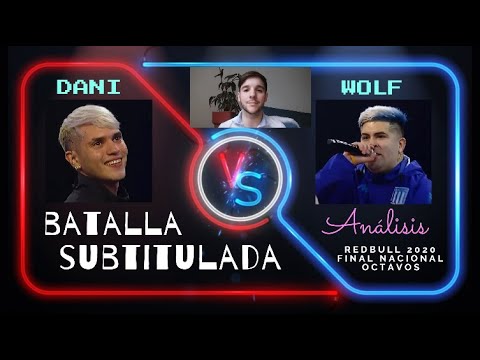 DANI vs WOLF [BATALLA SUBTITULADA] Redbull 🌟 8vos - Final Nacional Argentina 2020 HD
