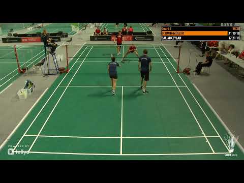 Court 5 - European Universities Badminton Championship Łódź 2019 - Individual Event