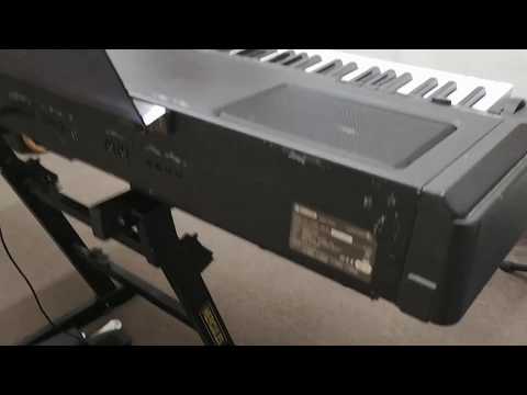 Overview of my Yamaha CP300 digital stage piano